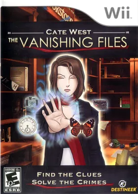 Cate West- The Vanishing Files box cover front